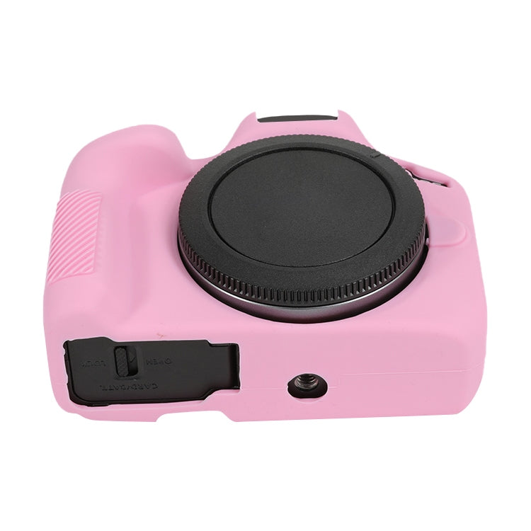 For Canon EOS R50 Soft Silicone Protective Case(Pink) by bashfashion