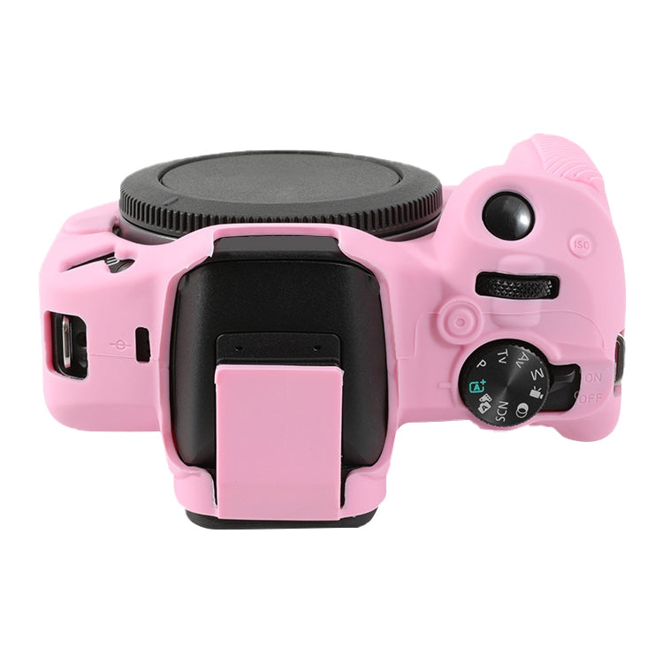 For Canon EOS R50 Soft Silicone Protective Case(Pink) by bashfashion