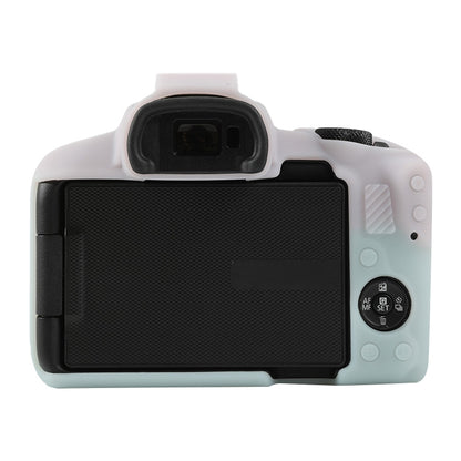 For Canon EOS R50 Soft Silicone Protective Case(Jello Pink Green) by bashfashion