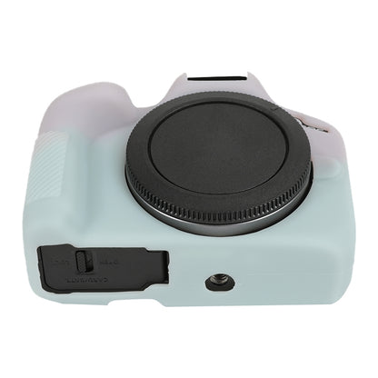 For Canon EOS R50 Soft Silicone Protective Case(Jello Pink Green) by bashfashion