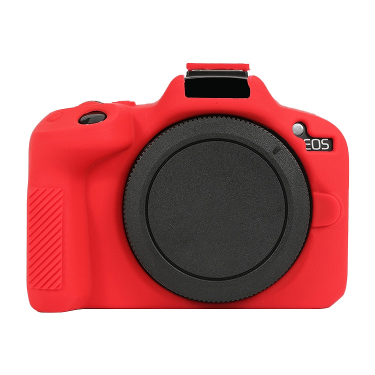 For Canon EOS R50 Soft Silicone Protective Case(Red) by bashfashion