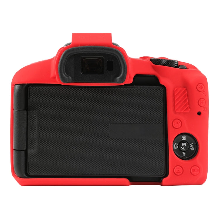 For Canon EOS R50 Soft Silicone Protective Case(Red) by bashfashion