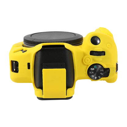 For Canon EOS R50 Soft Silicone Protective Case(Yellow) by bashfashion
