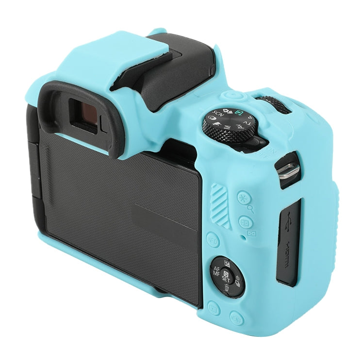 For Canon EOS R50 Soft Silicone Protective Case(Sky Blue) by bashfashion