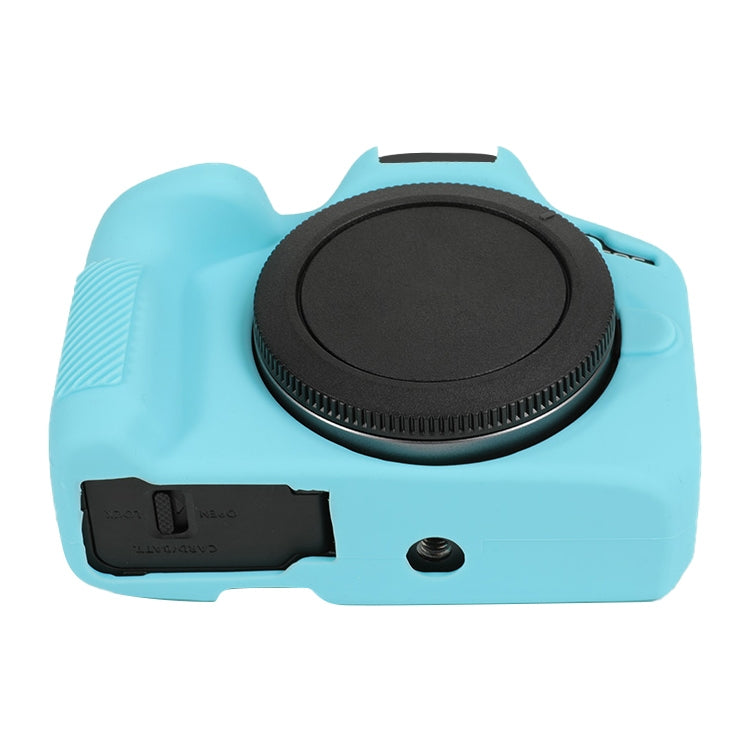 For Canon EOS R50 Soft Silicone Protective Case(Sky Blue) by bashfashion