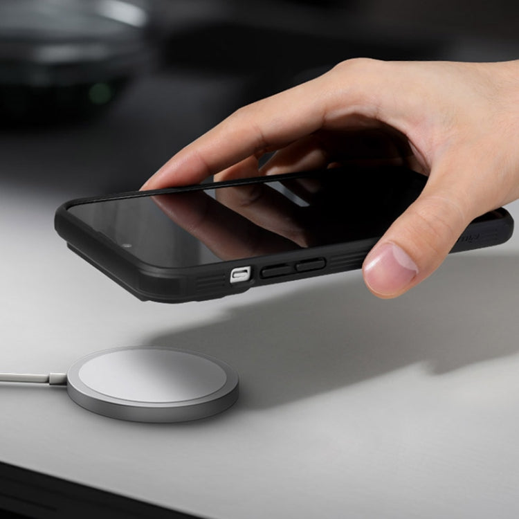 For iPhone 15 Pro Max NILLKIN CamShield Pro Magnetic Magsafe Phone Case(Green) by NILLKIN