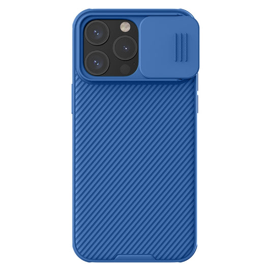 For iPhone 15 Pro NILLKIN CamShield Pro PC Phone Case(Blue) by NILLKIN