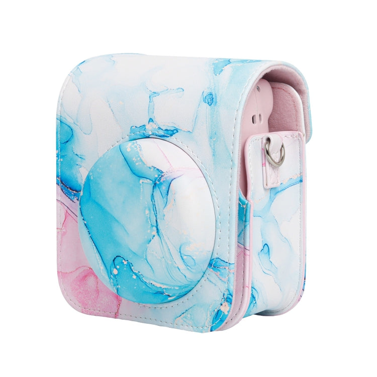 For FUJIFILM instax mini 12 Painted Full Body Leather Case Camera Bag with Strap(Dream Waves) by bashfashion