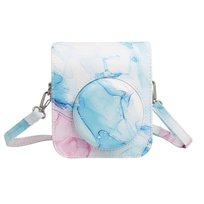 For FUJIFILM instax mini 12 Painted Full Body Leather Case Camera Bag with Strap(Dream Waves) by bashfashion