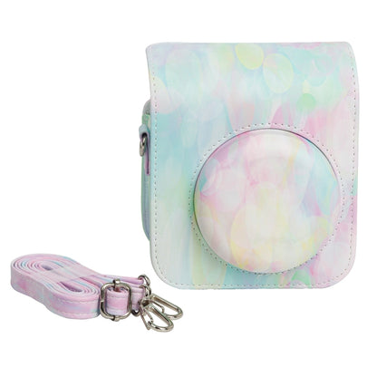 For FUJIFILM instax mini 12 Painted Full Body Leather Case Camera Bag with Strap(Dream Bubble) by bashfashion