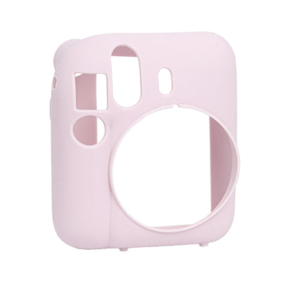 For FUJIFILM instax mini 12 Soft Silicone Camera Protective Case(Pink) by bashfashion