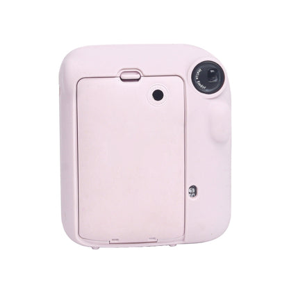 For FUJIFILM instax mini 12 Soft Silicone Camera Protective Case(Pink) by bashfashion