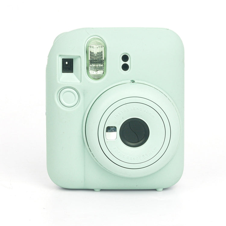 For FUJIFILM instax mini 12 Soft Silicone Camera Protective Case(Green) by bashfashion