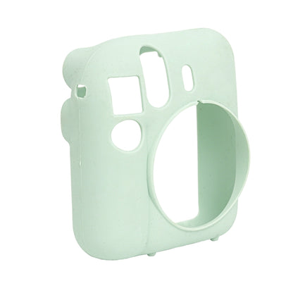 For FUJIFILM instax mini 12 Soft Silicone Camera Protective Case(Green) by bashfashion
