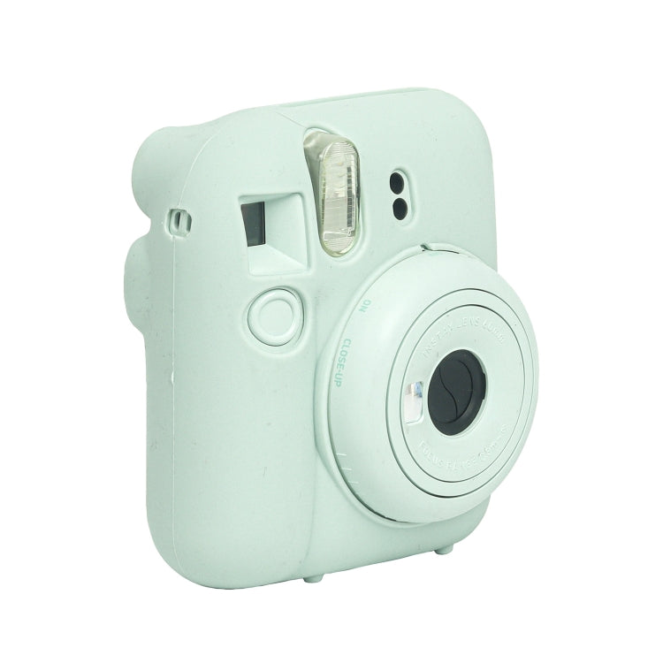 For FUJIFILM instax mini 12 Soft Silicone Camera Protective Case(Green) by bashfashion