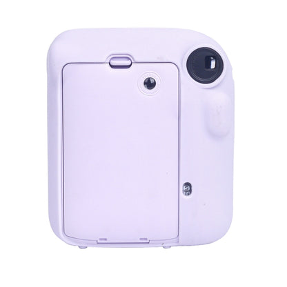 For FUJIFILM instax mini 12 Soft Silicone Camera Protective Case(Purple) by bashfashion