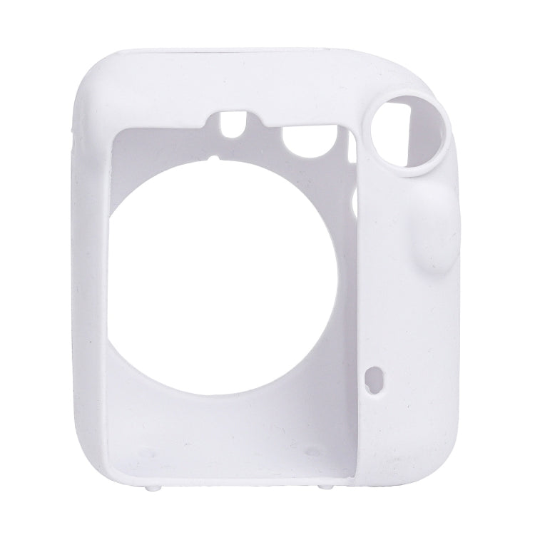 For FUJIFILM instax mini 12 Soft Silicone Camera Protective Case(White) by bashfashion