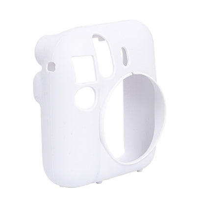 For FUJIFILM instax mini 12 Soft Silicone Camera Protective Case(White) by bashfashion