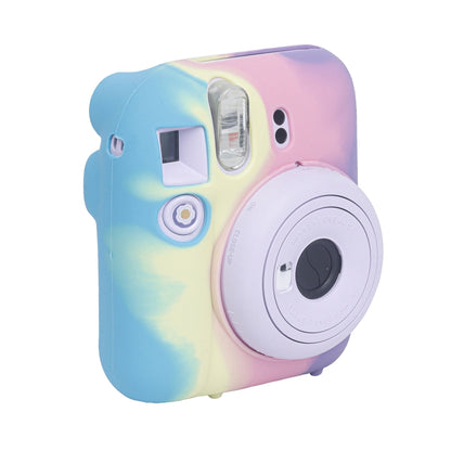 For FUJIFILM instax mini 12 Soft Silicone Camera Protective Case(Dark Blue Purple) by bashfashion
