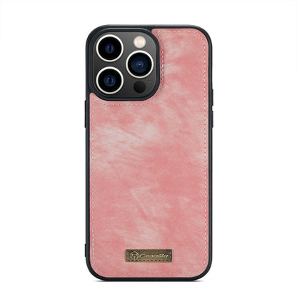 For iPhone 15 Pro Max CaseMe 008 Detachable Multifunctional Leather Phone Case(Pink) by CaseMe