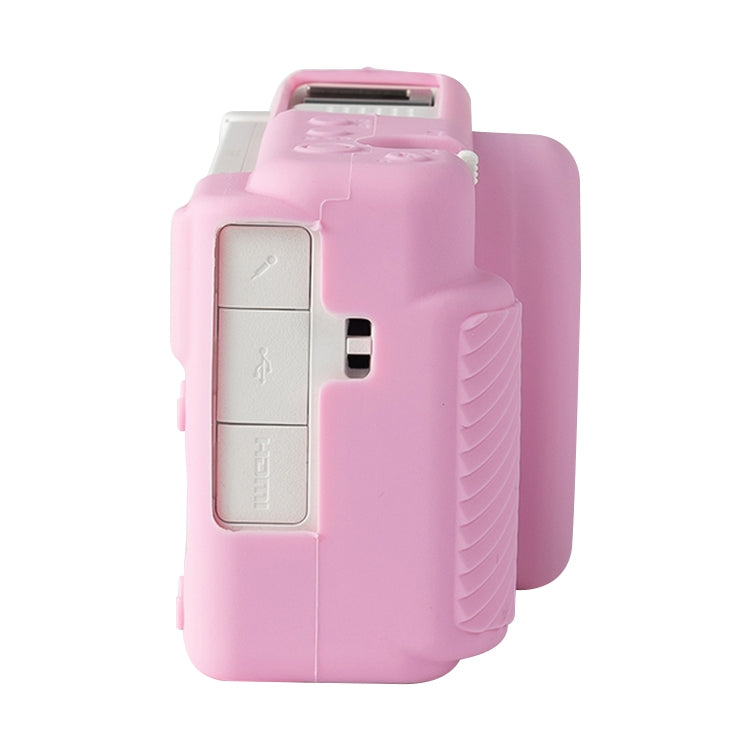 For Sony ZV-1F / ZV1 M2 Soft Silicone Protective Case(Pink) by bashfashion