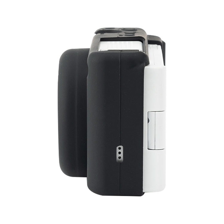 For Sony ZV-1F / ZV1 M2 Soft Silicone Protective Case(Black) by bashfashion