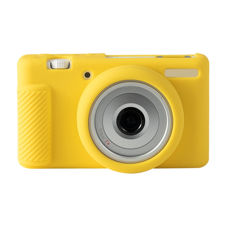 For Sony ZV-1F / ZV1 M2 Soft Silicone Protective Case(Yellow) by bashfashion