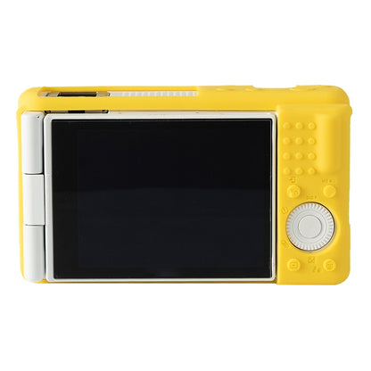 For Sony ZV-1F / ZV1 M2 Soft Silicone Protective Case(Yellow) by bashfashion