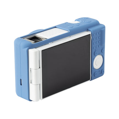 For Sony ZV-1F / ZV1 M2 Soft Silicone Protective Case(Blue) by bashfashion
