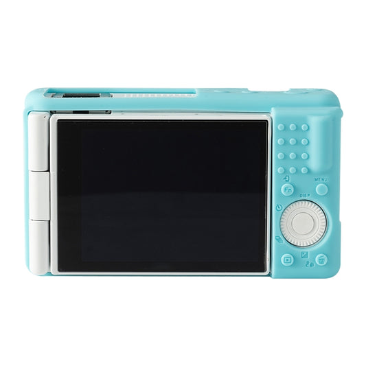 For Sony ZV-1F / ZV1 M2 Soft Silicone Protective Case(Sky Blue) by bashfashion