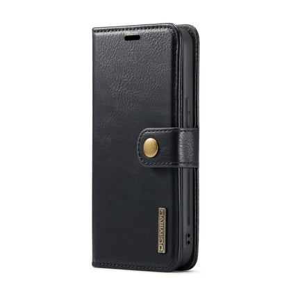 For iPhone 15 Pro Max DG.MING Crazy Horse Texture Detachable Magnetic Leather Phone Case(Black) by DG.MING