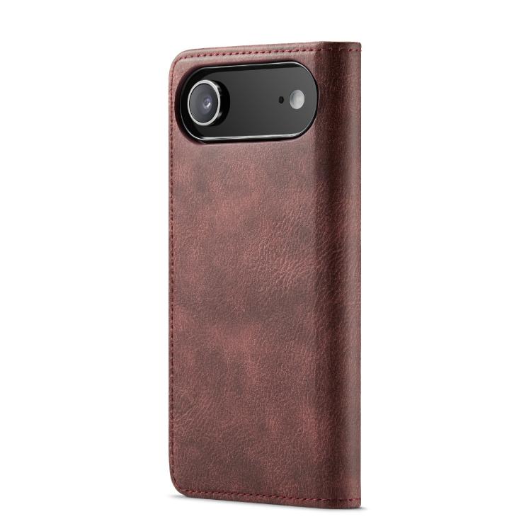 For iPhone Air DG.MING Crazy Horse Texture Detachable Magnetic Leather Phone Case(Red) by DG.MING