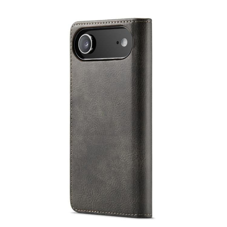 For iPhone Air DG.MING Crazy Horse Texture Detachable Magnetic Leather Phone Case(Grey) by DG.MING