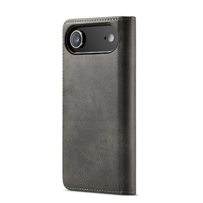 For iPhone Air DG.MING Crazy Horse Texture Detachable Magnetic Leather Phone Case(Grey) by DG.MING