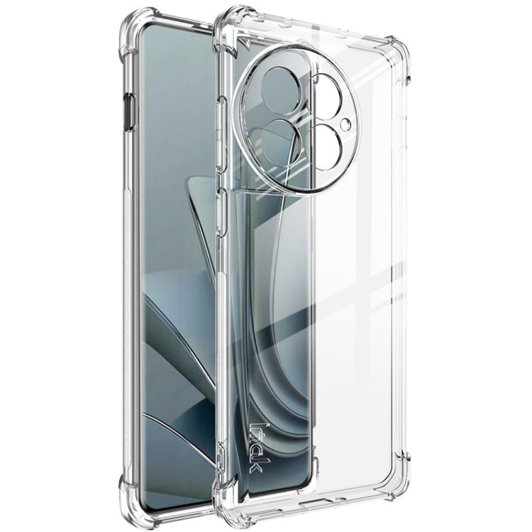 For OnePlus Ace 2 Pro 5G imak Shockproof Airbag TPU Phone Case(Transparent) by imak