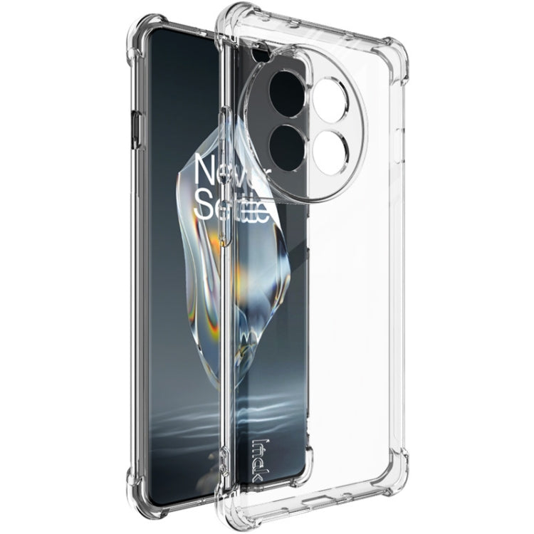 For OnePlus Ace 3 5G imak Shockproof Airbag TPU Phone Case(Transparent) by imak