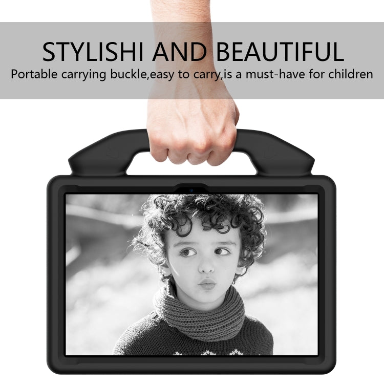 For Honor Pad X8 10.1 Thumb Bracket EVA Shockproof Tablet Case(Black) by bashfashion