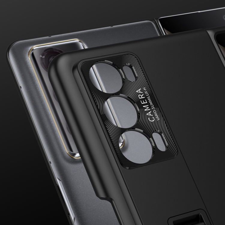 For Honor Magic V2 GKK Integrated Ultra-thin Folding Phone Case with Stand(Black) by GKK