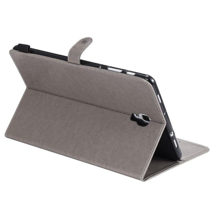 For Samsung Galaxy Tab A10.5 T590 / T595 Cat Bee Embossing Pattern Shockproof Table PC Protective Horizontal Flip Leather Case with Holder & Card Slots & Wallet & Pen Slot & Wake-up / Sleep Function(Grey) by bashfashion