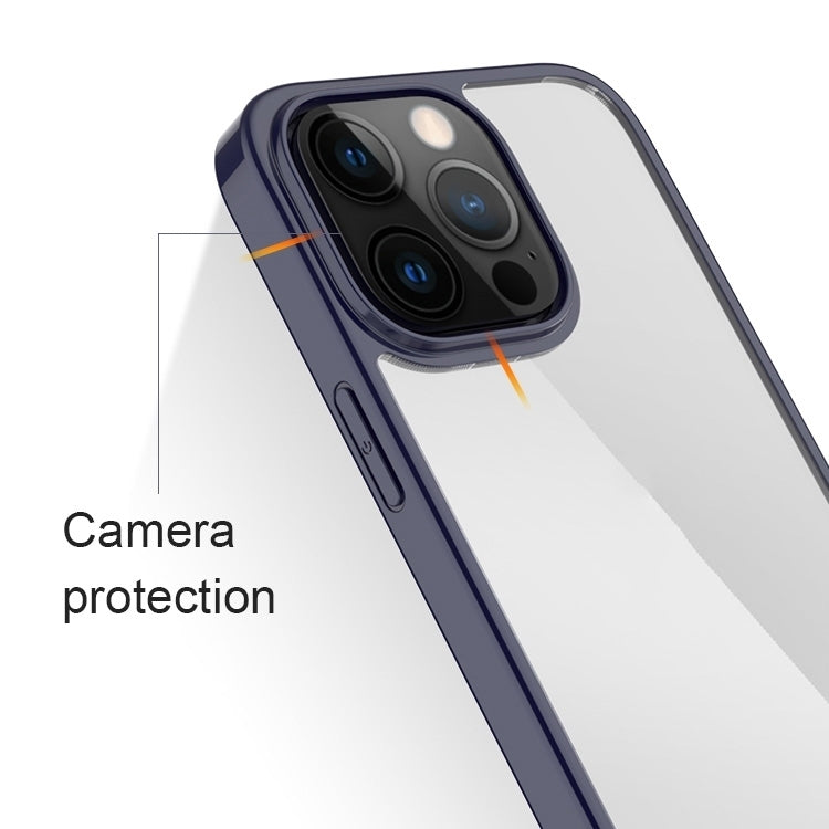 For iPhone 15 Pro Max Mutural Jiantou Series Electroplating Phone Case(Blue) by Mutural