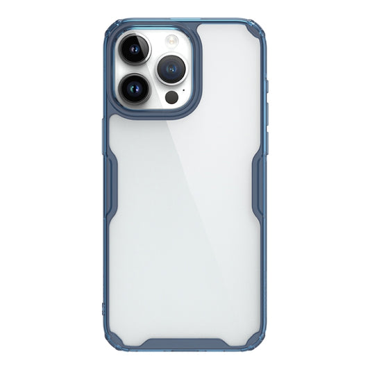For iPhone 15 Pro NILLKIN Ultra Clear PC + TPU Phone Case(Blue) by NILLKIN