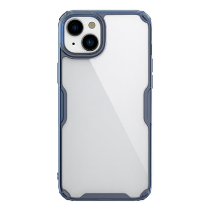 For iPhone 15 NILLKIN Ultra Clear PC + TPU Phone Case(Blue) by NILLKIN