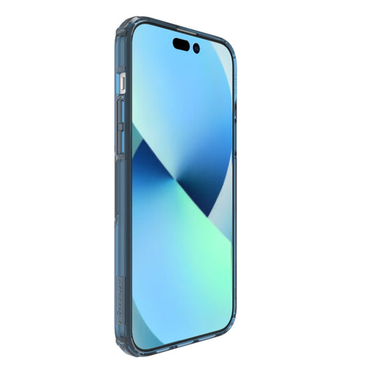 For iPhone 15 NILLKIN Ultra Clear PC + TPU Phone Case(Blue) by NILLKIN