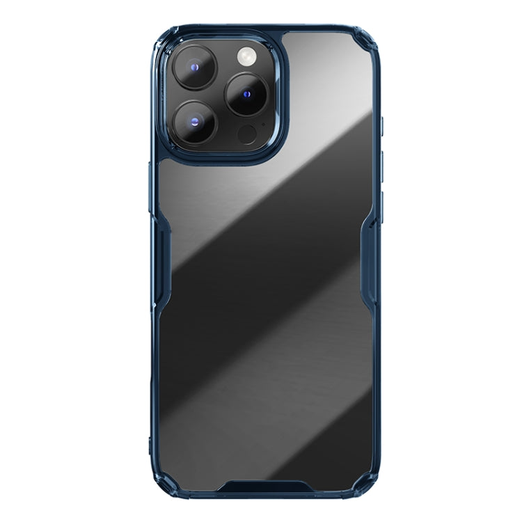 For iPhone 16 Pro NILLKIN Ultra Clear PC + TPU Phone Case(Blue) by NILLKIN