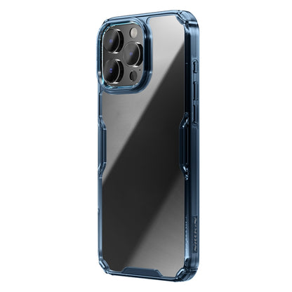 For iPhone 16 Pro NILLKIN Ultra Clear PC + TPU Phone Case(Blue) by NILLKIN