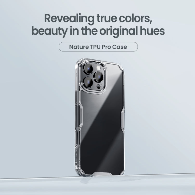 For iPhone 16 Pro NILLKIN Ultra Clear PC + TPU Phone Case(Blue) by NILLKIN