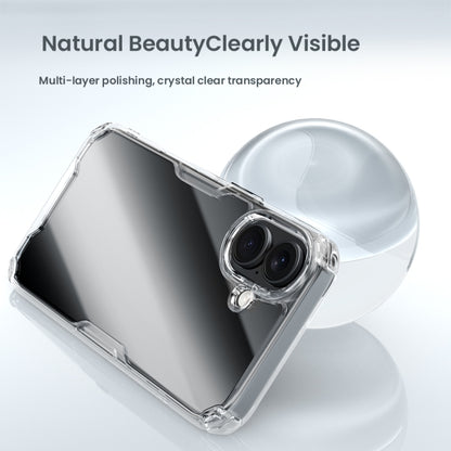 For iPhone 16 Plus NILLKIN Ultra Clear PC + TPU Phone Case(Transparent) by NILLKIN