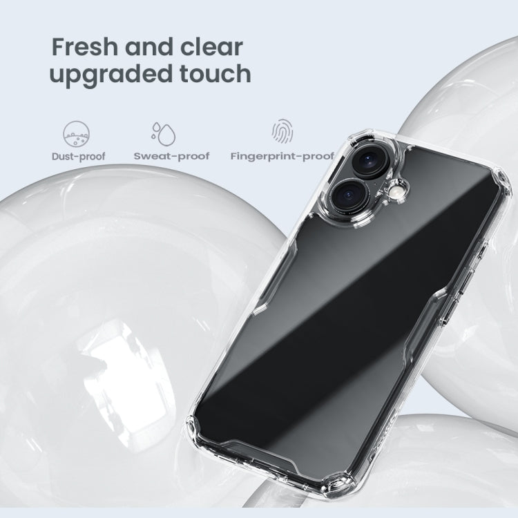 For iPhone 16 Plus NILLKIN Ultra Clear PC + TPU Phone Case(Transparent) by NILLKIN