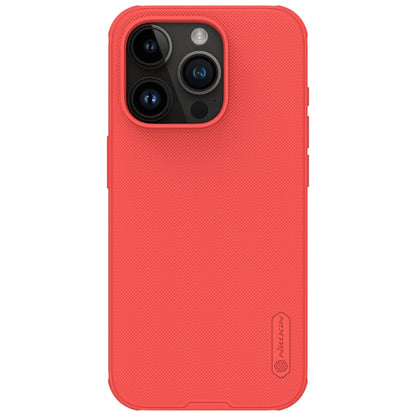 For iPhone 15 Pro NILLKIN Frosted Shield Pro PC + TPU Phone Case(Red) by NILLKIN