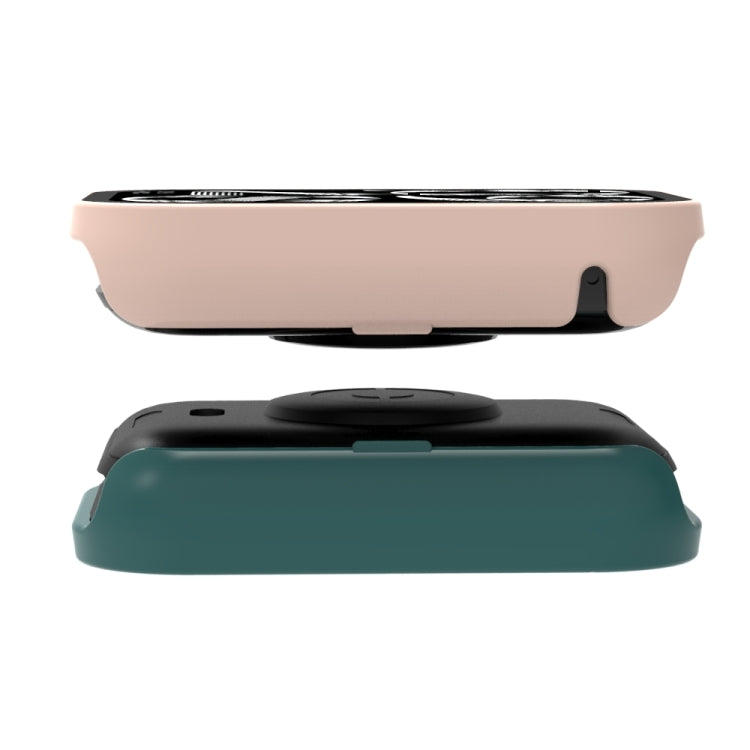 For Xiaomi Mi Band 8 Pro PC + Tempered Film Integrated Watch Protective Case(Dark Green) by bashfashion